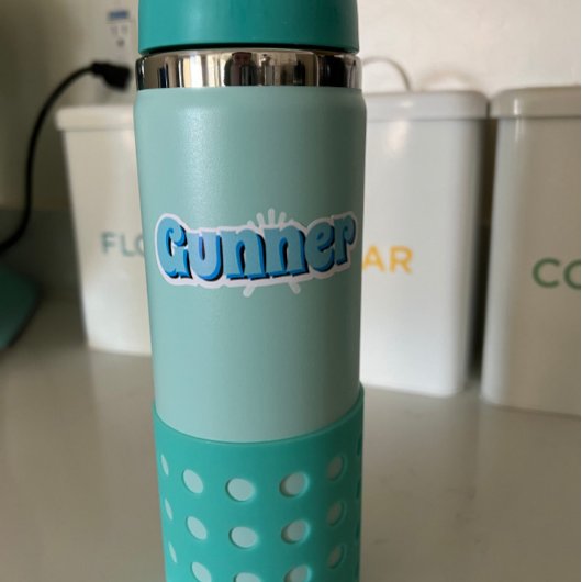 Bewerkbare aangepaste naam Vinyl Sticker