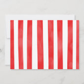 Bewerkbare aardbei foto uitnodiging (Achterkant)