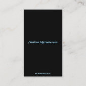 Bewerkbare accountantcalculator visitekaartje (Achterkant)