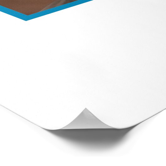 Bewerkbare Afstuderen fotohandtekeningen Poster (Hoek)