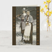 Bewerkbare Aldens Plymouth Kerstgroeten Kaart (Gele Bloem)