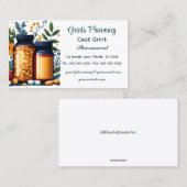 bewerkbare apotheker visitekaartje (Voorkant / Achterkant)