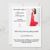 Bewerkbare Autograph Kaart Prints - Lichte achterg (Achterkant)