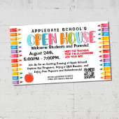 Bewerkbare Back to School Banner & Poster Sjabloon