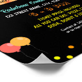 Bewerkbare Basket Raffle Fundraiser Flyer Poster (Hoek)