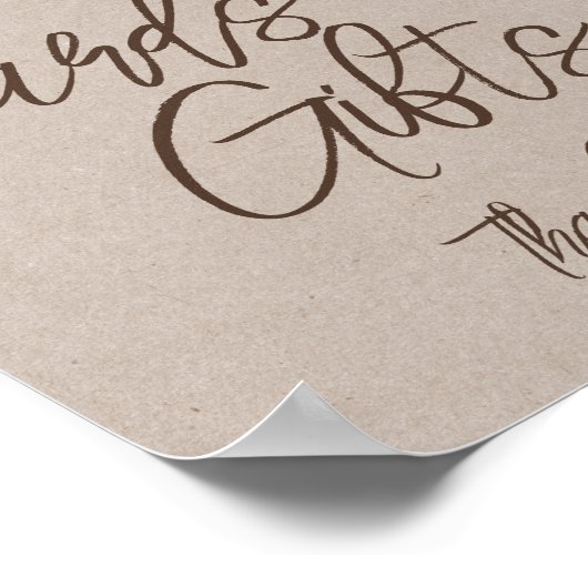 Bewerkbare Boerderijen Kaarten en cadeautjes afdru Poster (Hoek)