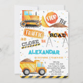 Bewerkbare Bouwjaar Uitnodigingen (Voorkant)