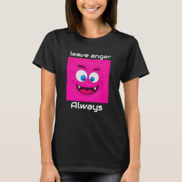 Bewerkbare cartoon Face Expression v2 T-Shirt