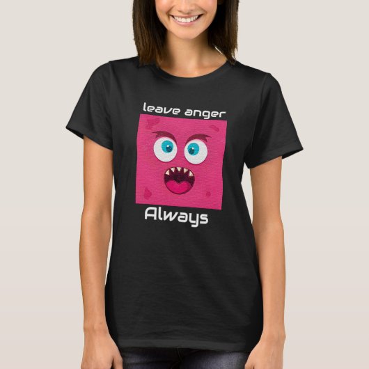 Bewerkbare cartoon Face Expression V7 T-shirt (Voorkant)