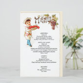 Bewerkbare chef-kok met een kreeft (Staand voorkant)