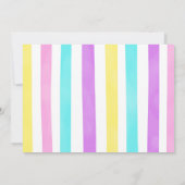 Bewerkbare Cupcake Verjaardag Foto uitnodiging (Achterkant)