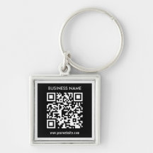 Bewerkbare (direct gegenereerde) QR-code | Zwart