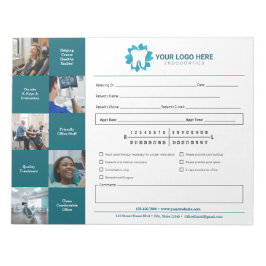 Bewerkbare endodontie Referral Afspraak Notitieblok