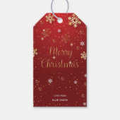 Bewerkbare Feestelijke Vakantie Favoriet Labels Cadeaulabel (Voorkant)