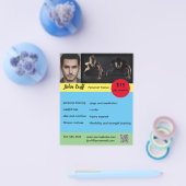 Bewerkbare Flyer Persoonlijke Trainer (Enkel)