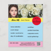 Bewerkbare Flyer voor eventplanning (Voorkant)