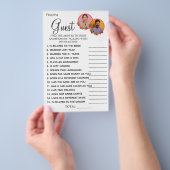 Bewerkbare foto's Vind het bruidsmeis Siddetje bru Flyer (Hand)