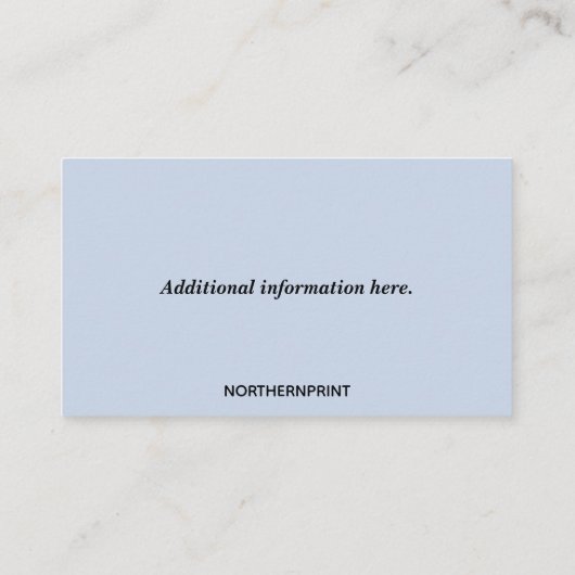 Bewerkbare freelance schrijver visitekaartje (Achterkant)