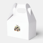 Bewerkbare groene ATV fiets verjaardag Bedankdoosjes (Achterkant)