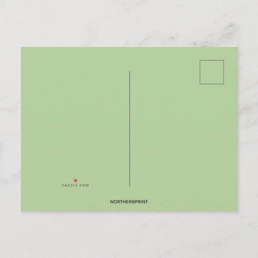 Bewerkbare groene stamboom adoptie uitnodiging (Achterkant)