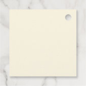 Bewerkbare Halloween - Little Monster Bash - Bedankjes Labels (Achterkant)