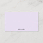 Bewerkbare Healing Spa Massage Therapeut Visitekaartje (Achterkant)