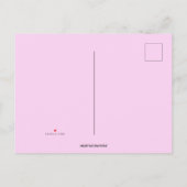 Bewerkbare Heart Tree Adoptie Viering Uitnodiging Briefkaart (Achterkant)