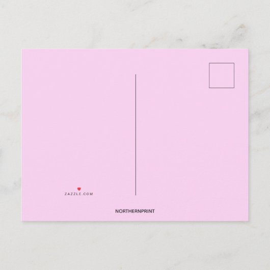 Bewerkbare Heart Tree Adoptie Viering Uitnodiging Briefkaart (Achterkant)