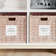 Bewerkbare Home Essentials 3 inch labelset