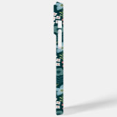 Bewerkbare inscriptie Bloemen Minimalistisch Case- Case-Mate iPhone Case (Achterkant / Links)