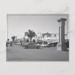 Bewerkbare jaren 1970 Australië Vintage Travel Briefkaart