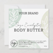 bewerkbare kaartenlabels voor downloads kaart (Achterkant)