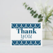 Bewerkbare kerstvakantie Bedankt Briefkaart (Staand voorkant)