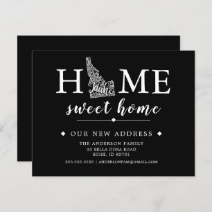 Bewerkbare kleur IDAHO Bewegende aankondiging