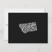 Bewerkbare kleur MONTANA-bewegende aankondiging (Achterkant)