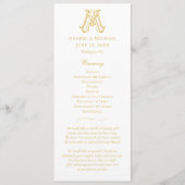 BEWERKBARE KLEUREN AM Monogram MA Monogram Program Programma (Voorkant)