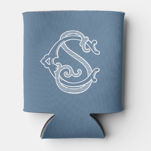 BEWERKBARE KLEUREN CS Monogram SC Monogram Gezelli Blikjeskoeler (Voorkant)