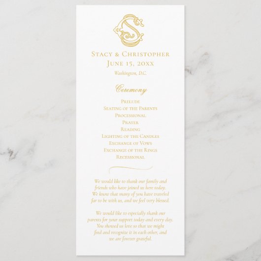 BEWERKBARE KLEUREN CS Monogram SC Monogram Program Programma (Voorkant)