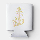 BEWERKBARE KLEUREN SJ Monogram JS Monogram Gezelli Blikjeskoeler (Achterkant)