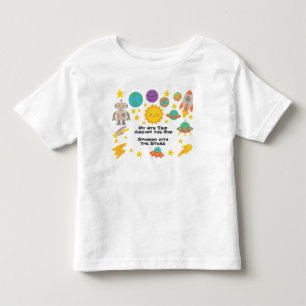 Bewerkbare Krijtstijl – Reis-om-de-Zon Kinder Shirts