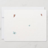 Bewerkbare Leuke Neutrale Aqeeqah Uitnodiging Kaar (Achterkant)