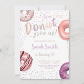 Bewerkbare Modern Sprinkle Party Uitnodigen Kaart (Voorkant)