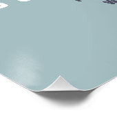 Bewerkbare moderne QR-code Sjabloon | Kleuren gede Perfect Poster (Hoek)