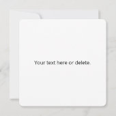 Bewerkbare moderne QR-code | Zwart wit of elke kle Notitiekaartje (Achterkant)