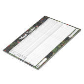 Bewerkbare Mood Tracker Journal Notitieblok (Schuin)