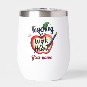 Bewerkbare naam Teacher Appreciation
