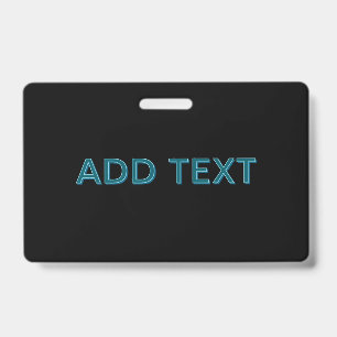 Bewerkbare Omlijnde Lettertype met Schaduw  Badge
