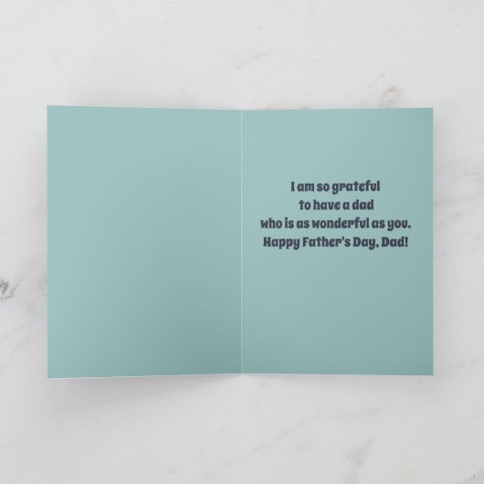 Bewerkbare Panda Beer en Cub Fathers Day Kaart (Binnen)