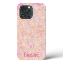 Bewerkbare Psychedelic Stropdas-Dye iPhone Case
