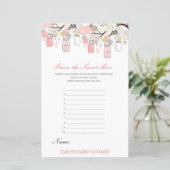 Bewerkbare Raad de Sweet Mess, Dirty Diaper (Staand voorkant)